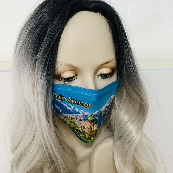 Beautiful New PALM SPRINGS Adult FACE MASK O/S - Picture 13 of 15